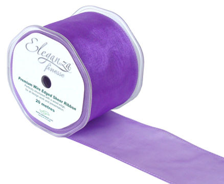 70mm x 20m Purple - Ribbons